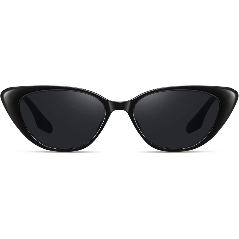 Retro Vintage Cat Eye Sunglasses Women UV400 Protect Trendy Small Chic